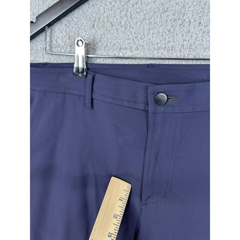 Public Rec Pants Mens 36x32 Blue Performance Stretch Golf Travel Athletic Chino